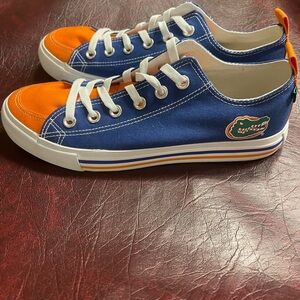 FLORIDA GATORS SKICKS CANVAS CONVERSE STYLE UNISEX SHOES!